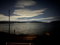 Our view of Tacoma at night