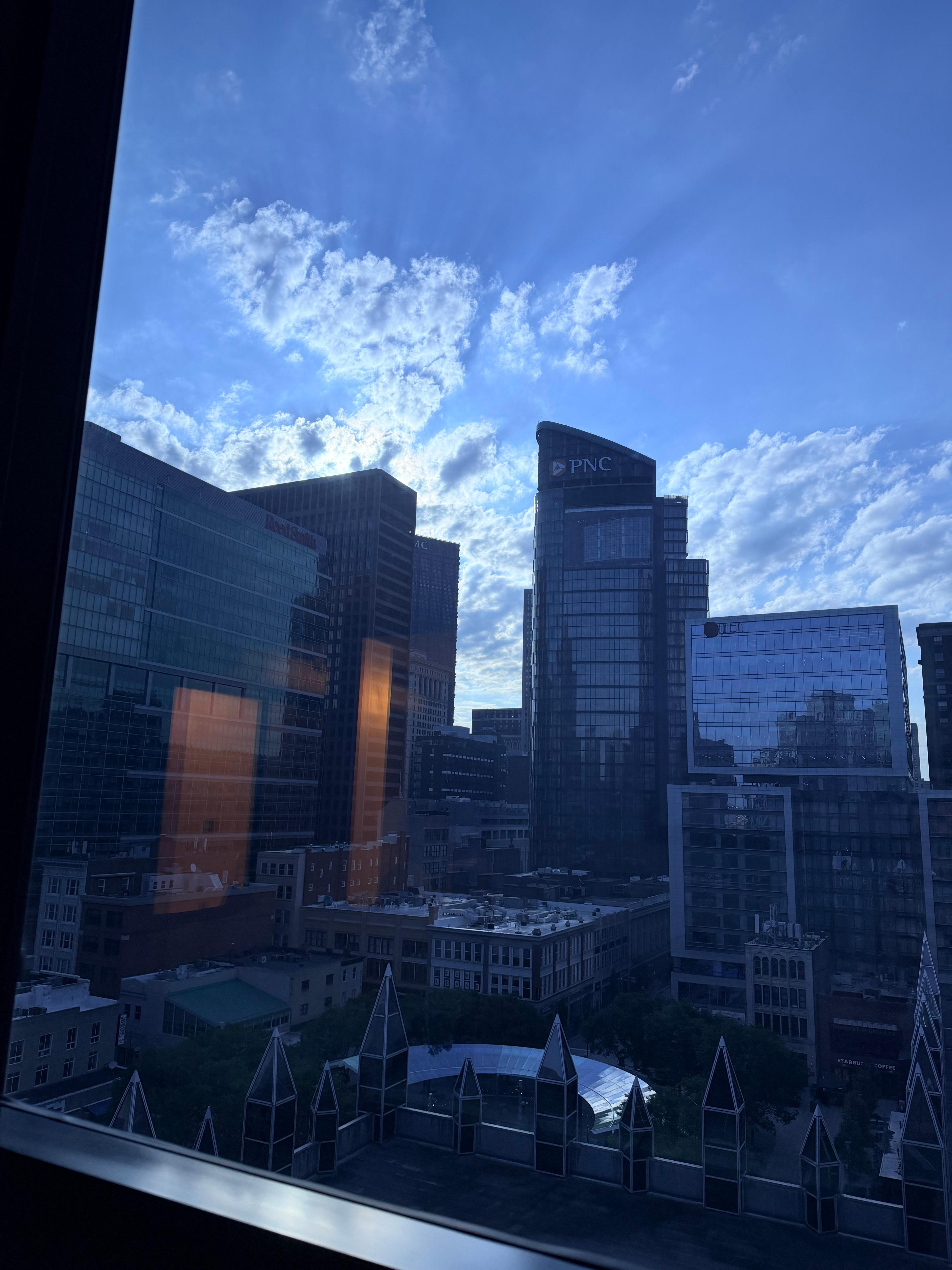 View from room 