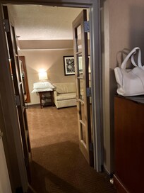 It looks old, and furniture looks deteriorated.