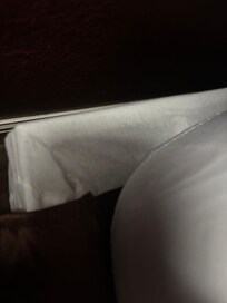 Filthy bed containing dead skin flakes and someone elseâs hair