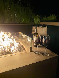 Great spot for a glass of wine to end the evening