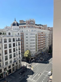 View from our 6’ floor room