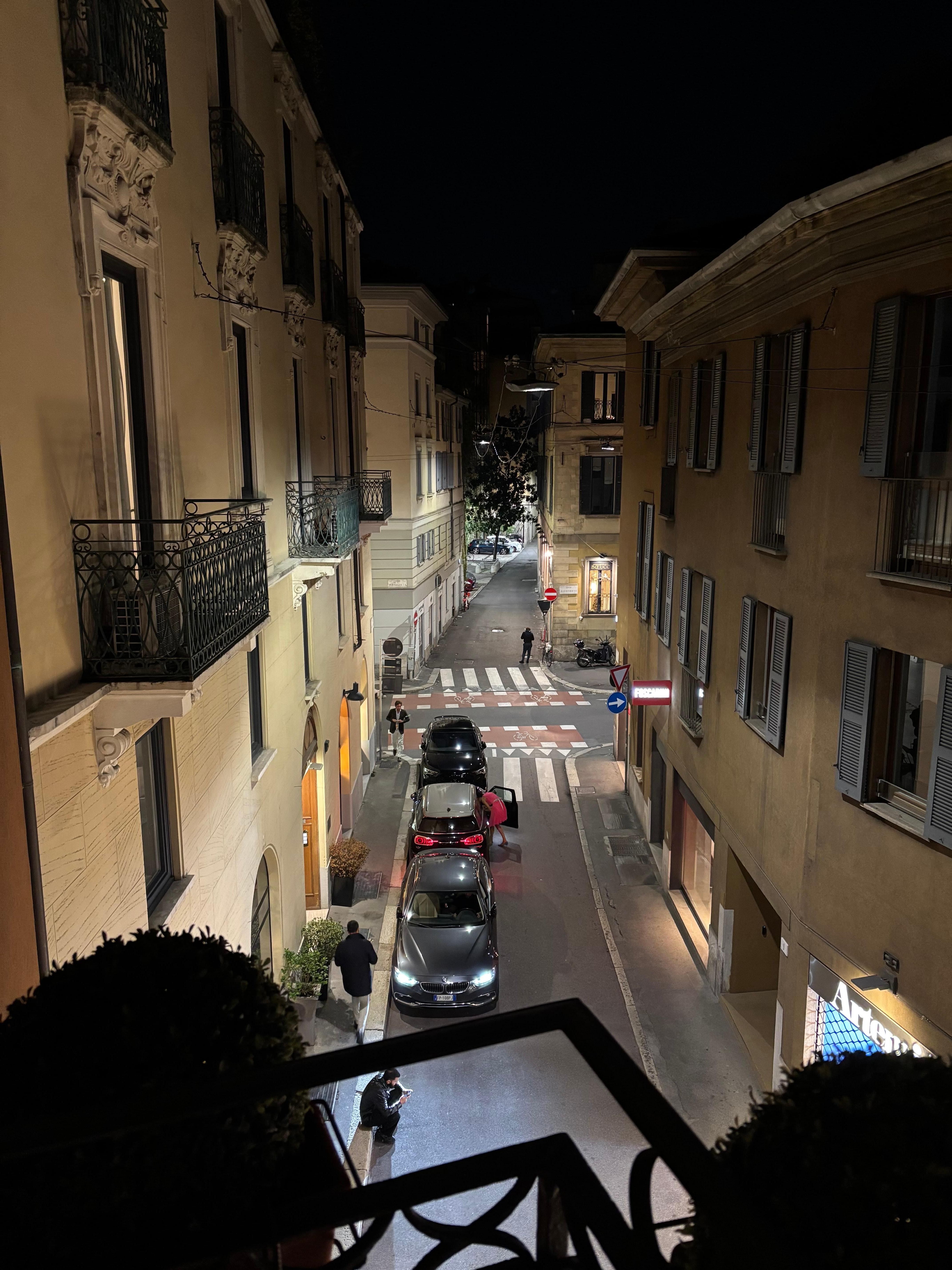 View from room. Would think it would be quiet, nope. 