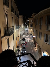 View from room. Would think it would be quiet, nope.