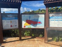 The signage outside Puerto Ferro lighthouse ruins
9/3/2025