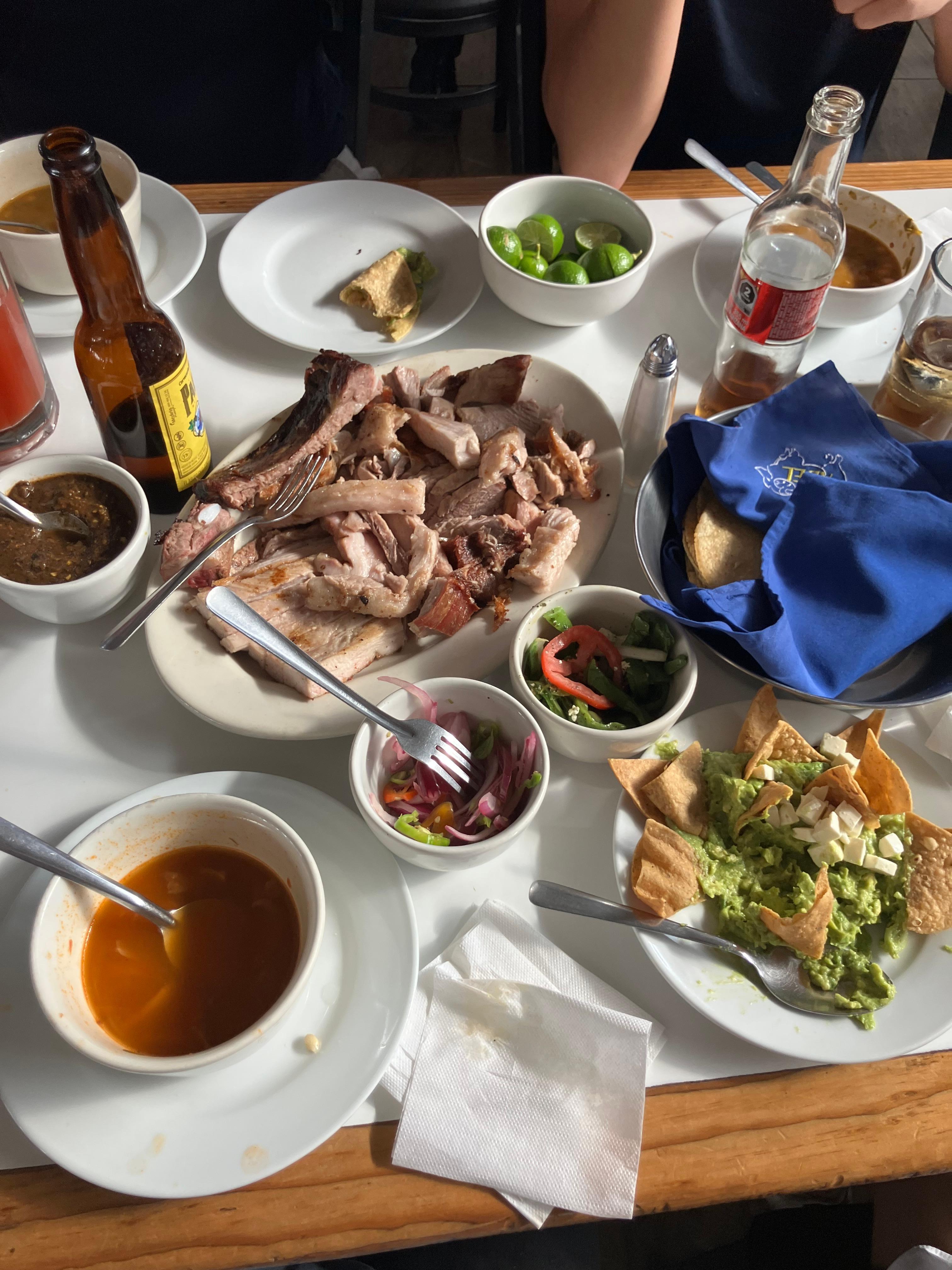 Tacos de jabalí