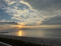 Sunrise from our balcony