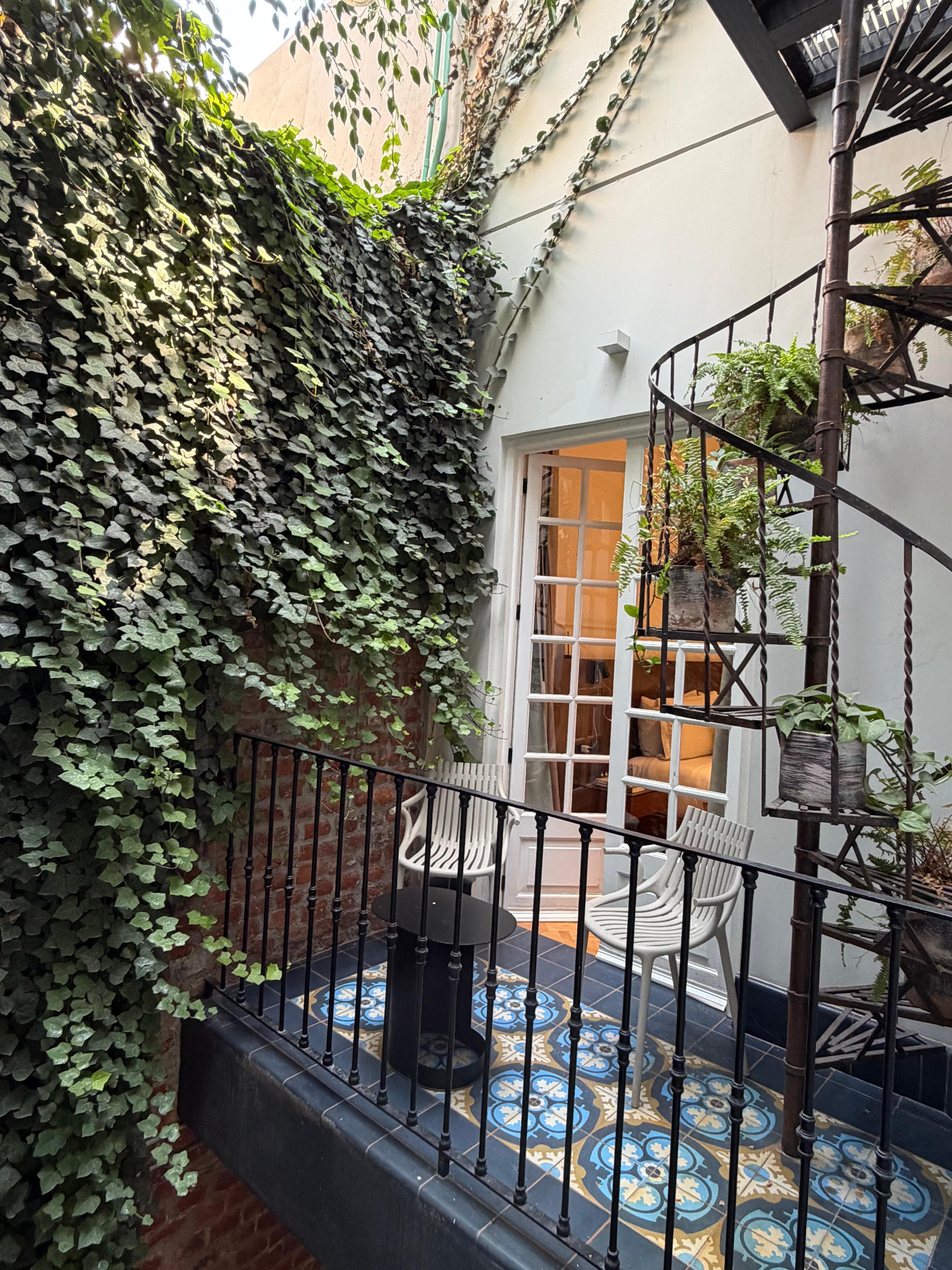 View from our balcony 