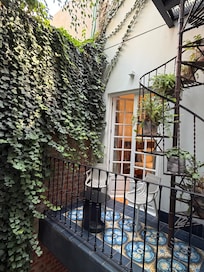 View from our balcony