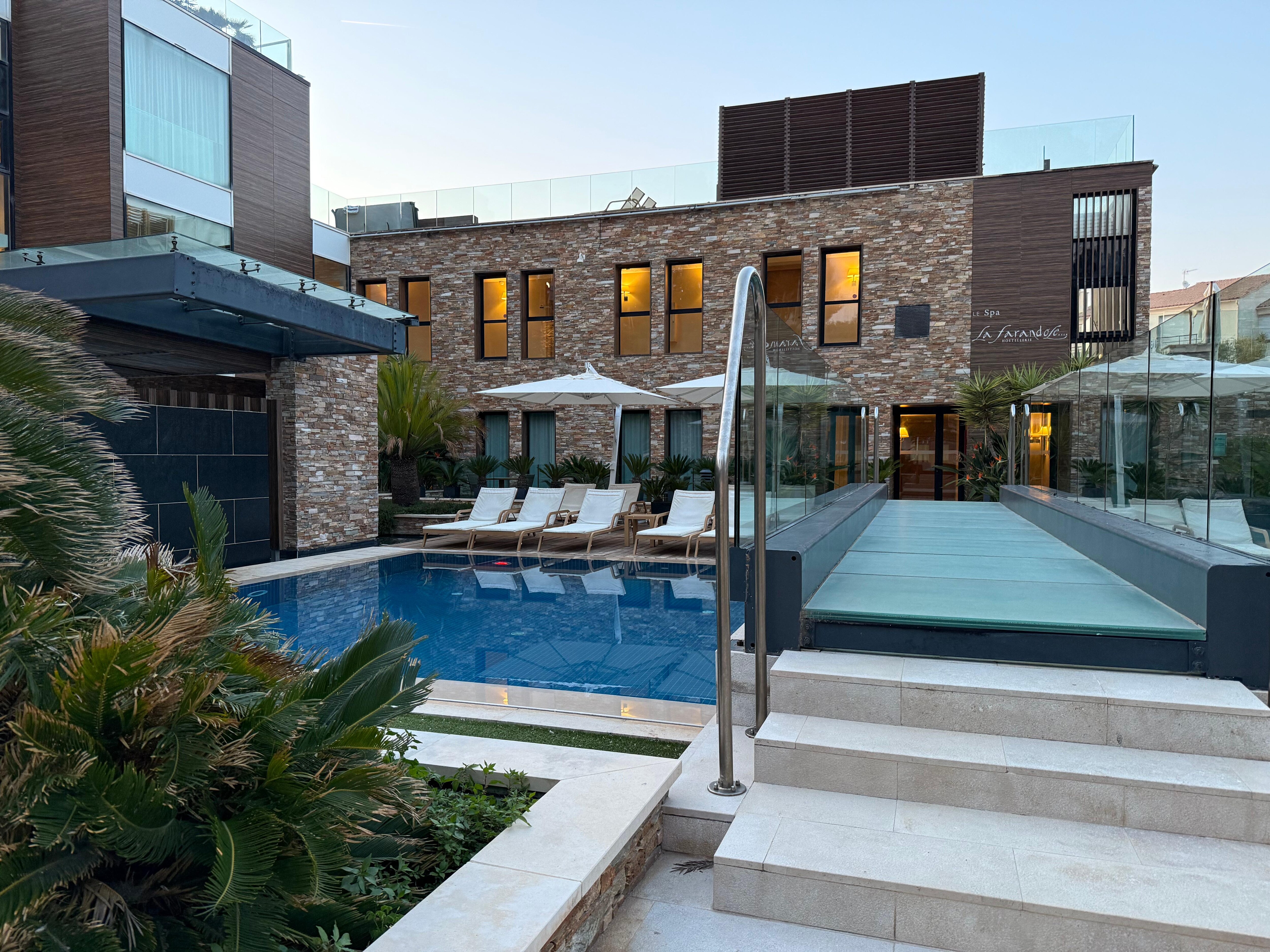 Pool area