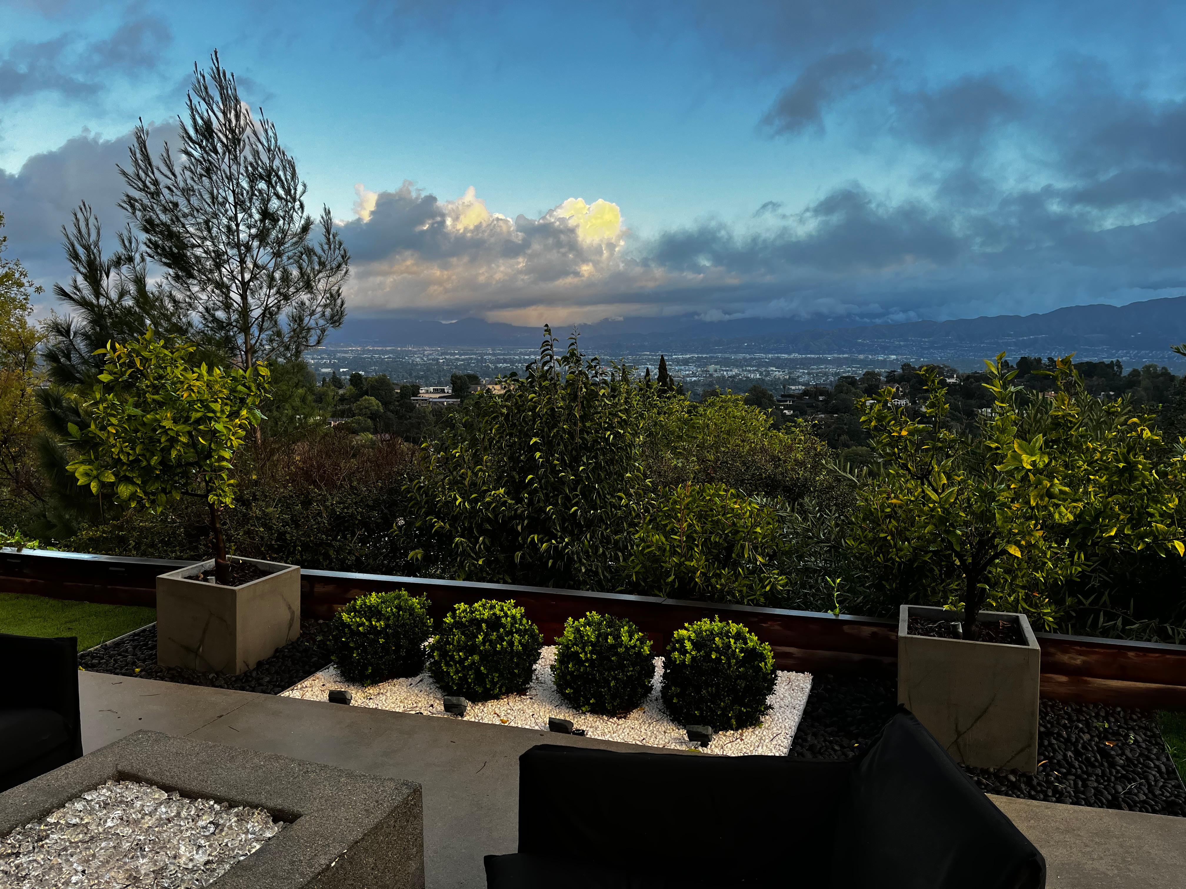 Incredible views from the pool deck