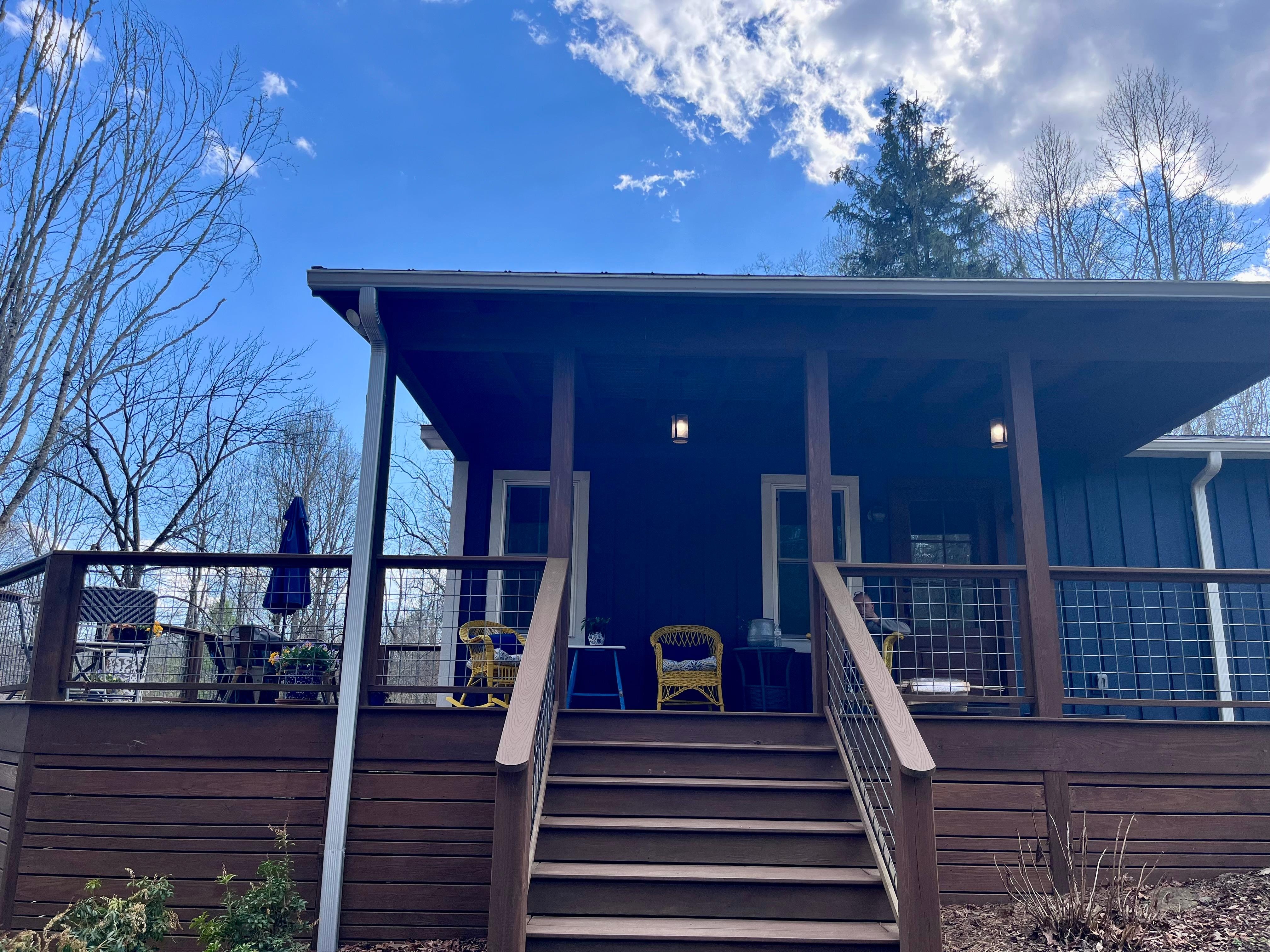 Waterfall cottage front entrance