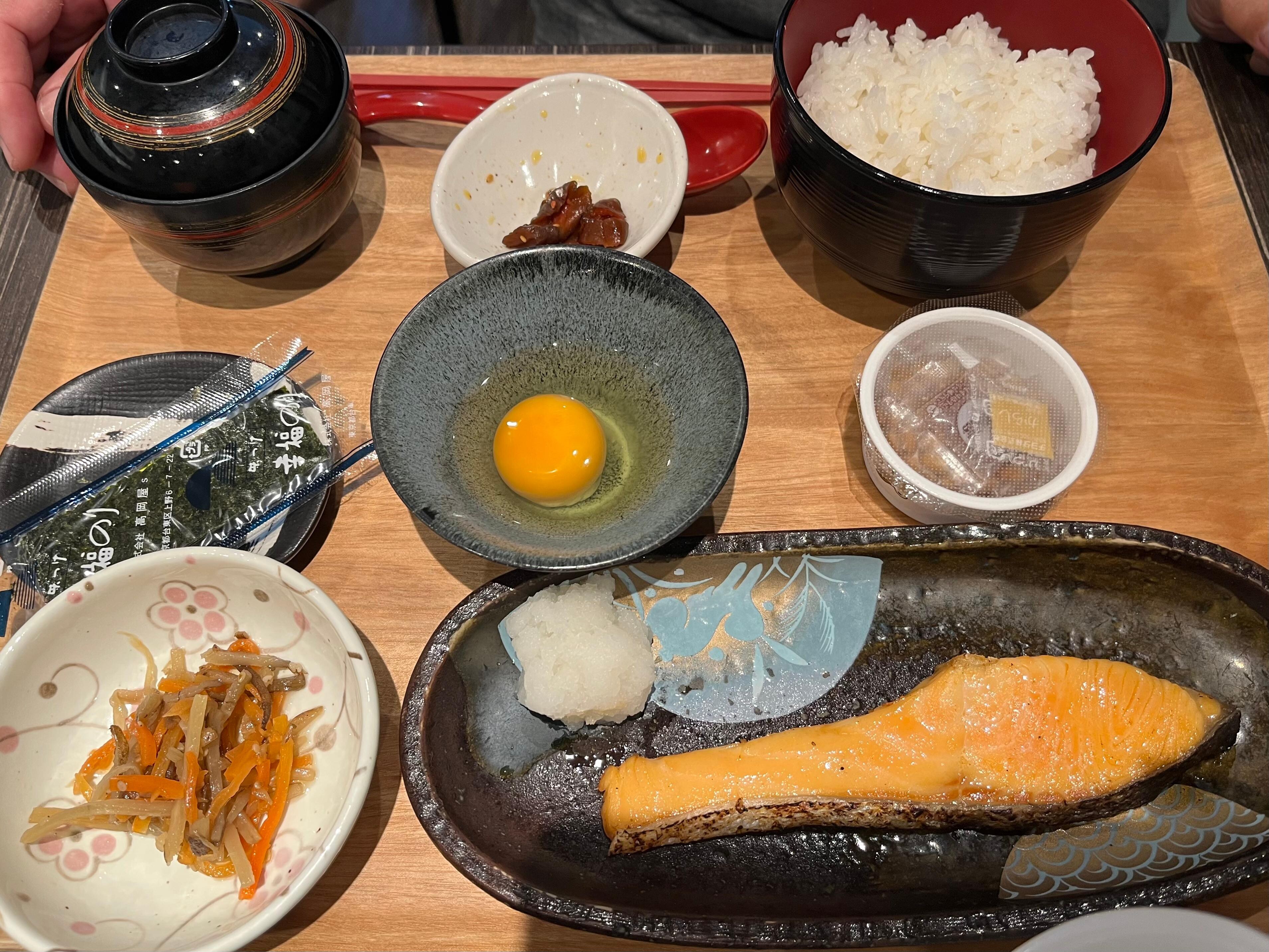 和食2種類
飲み物付き