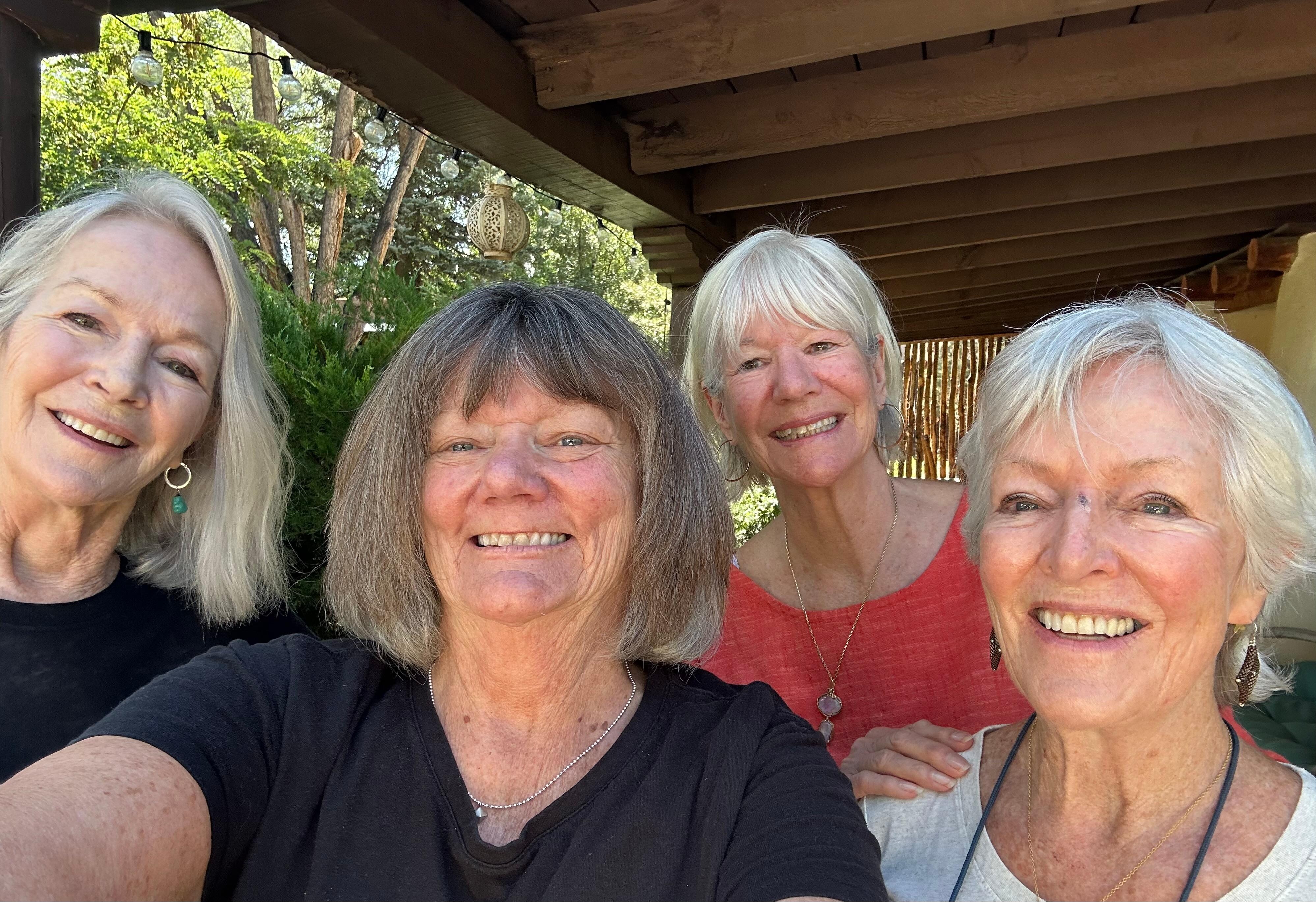 And four women with one bath. Yep we managed well. 