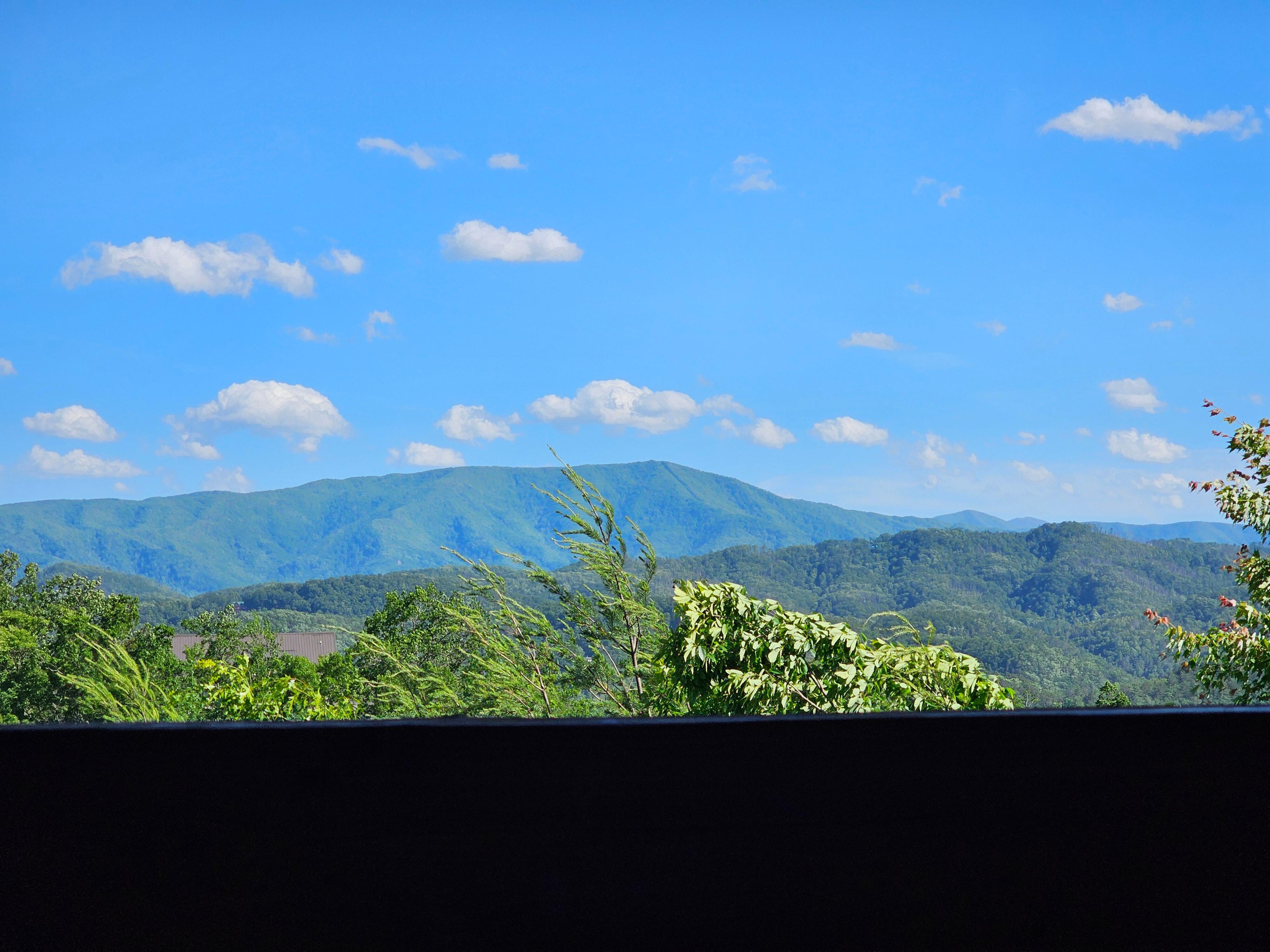 View from balcony 