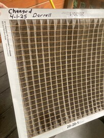 HVAC filter was nasty