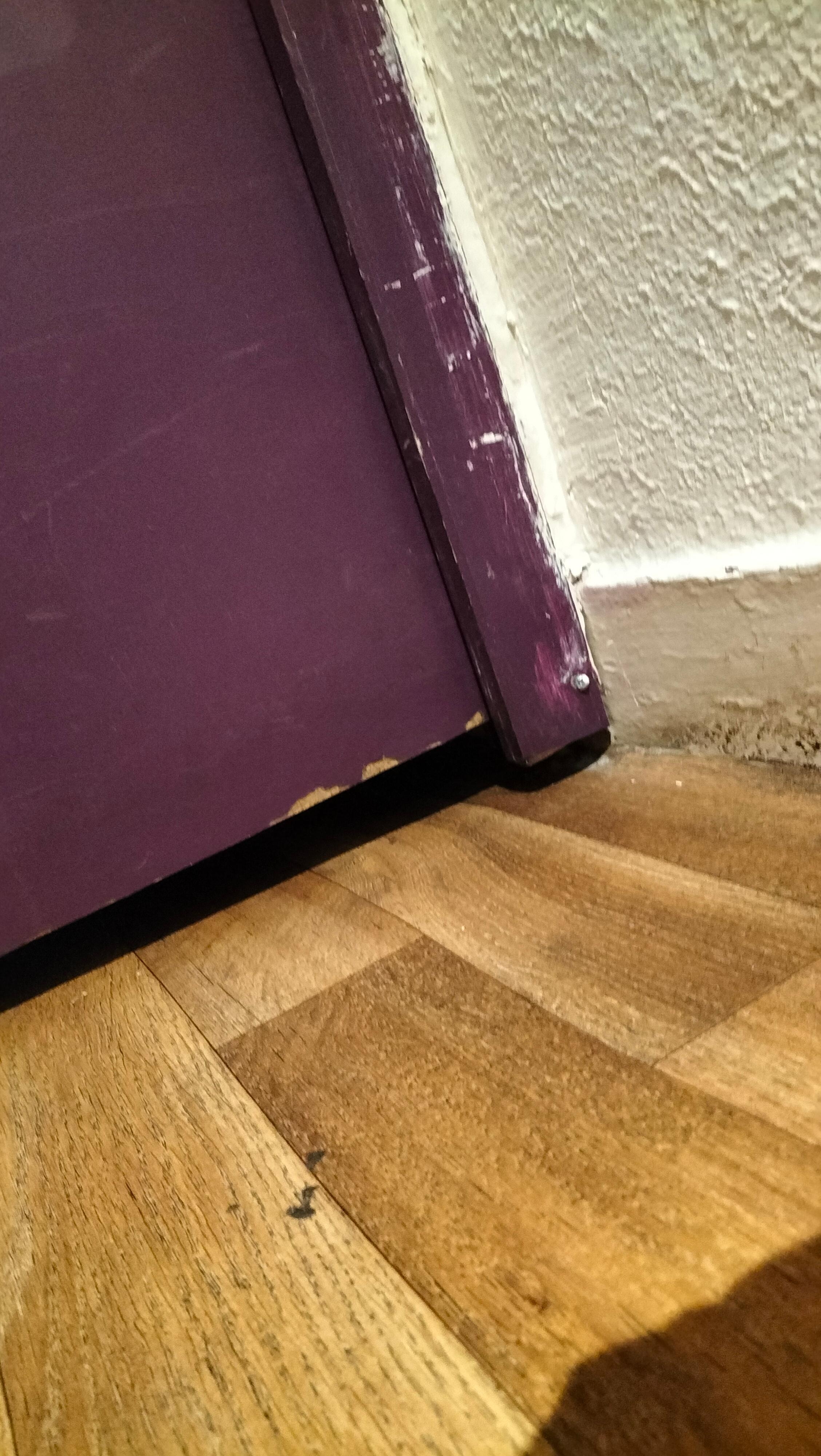 Large gap beneath the door and probably quite thin walls make for bad soundproofing. You could hear everyone walking up and down the nearby staircase. There was also a trail of ants constantly traversing our corridor.
