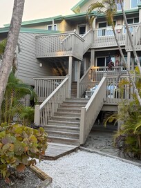 Steps to condo
