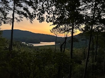 sunrise view from deck