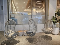 Front of Crystalbrook to chill & swing