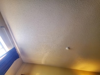 Ceiling burn marks