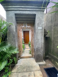 Our door to our room