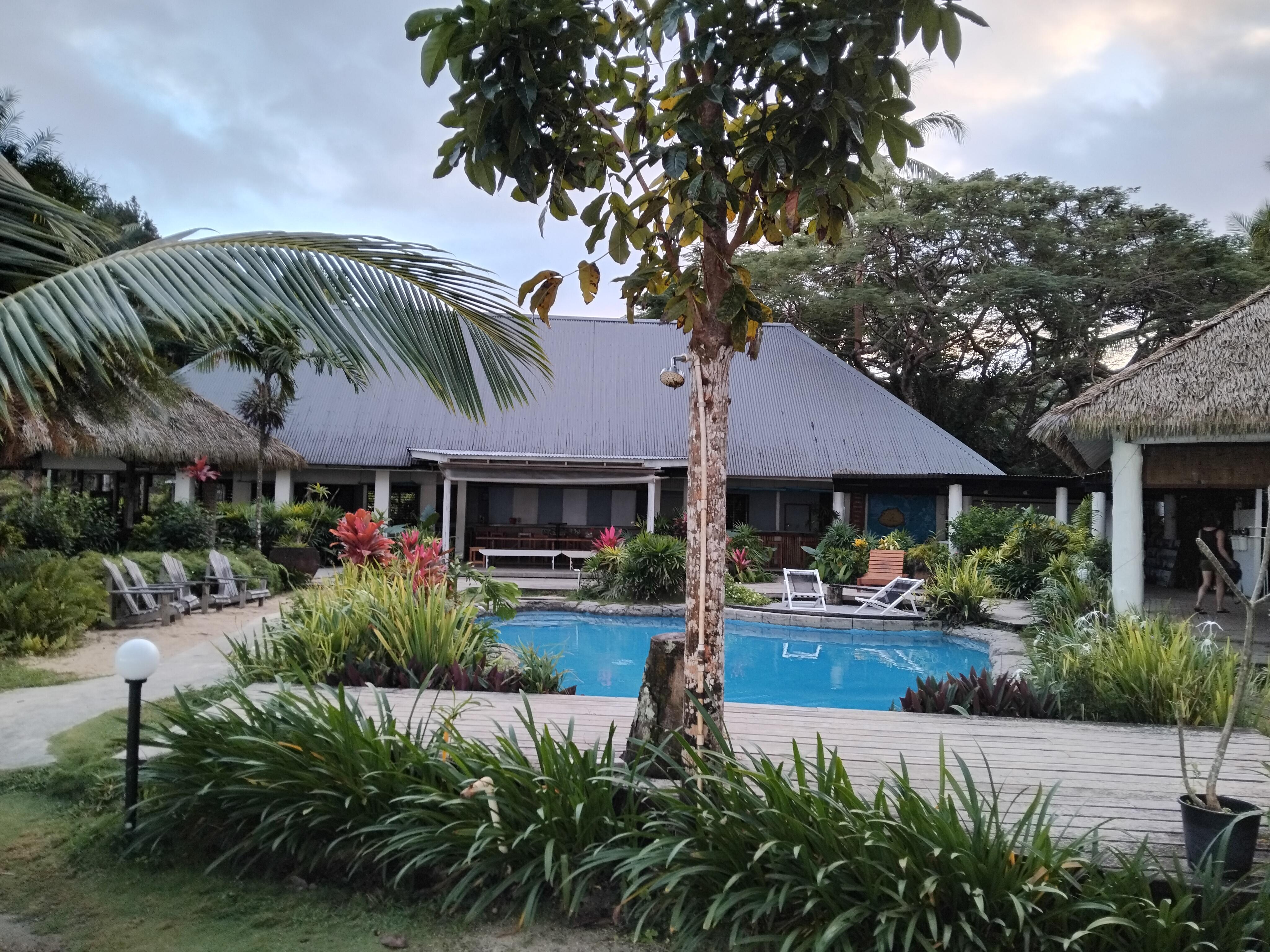 Pool and bar