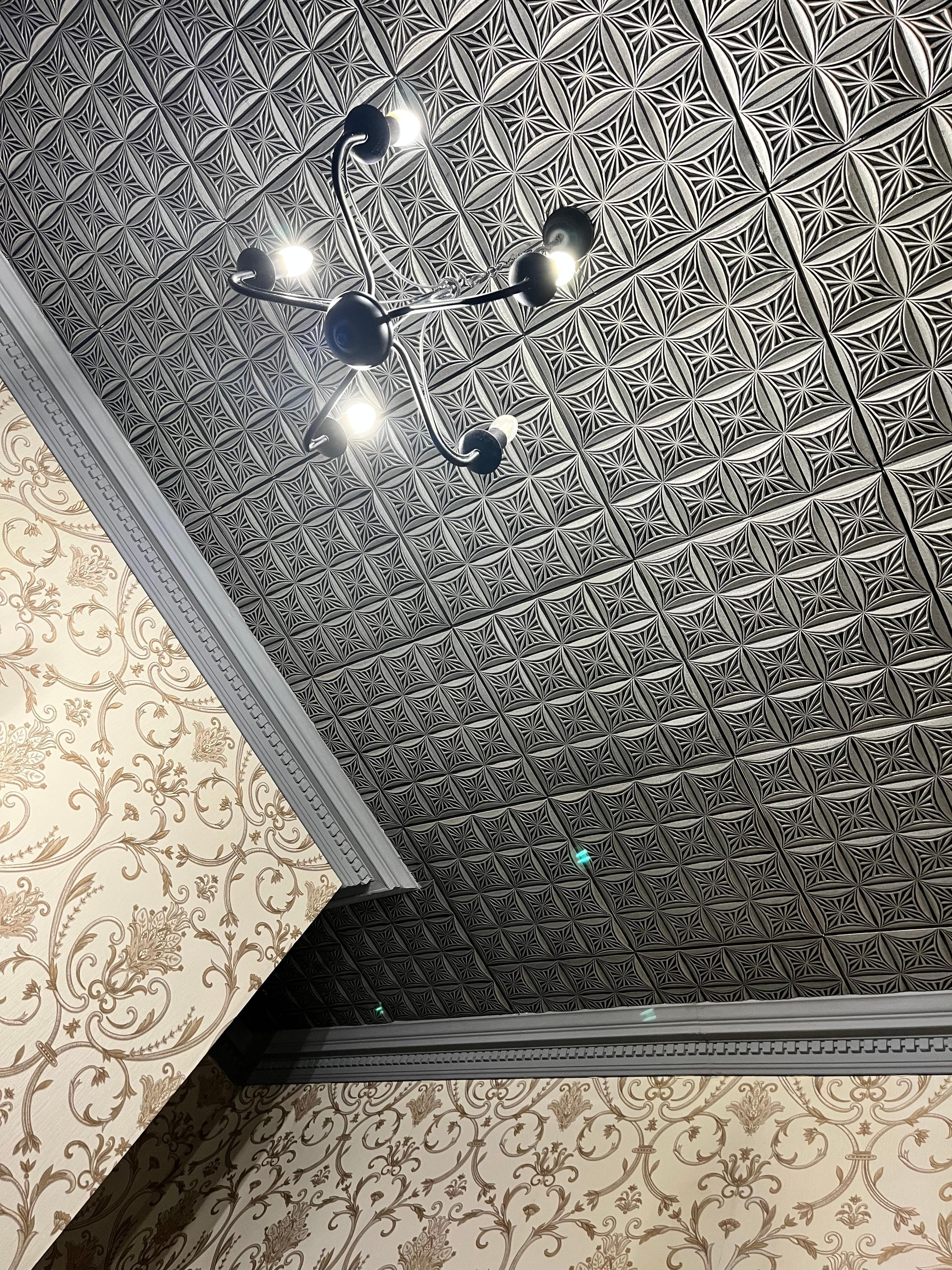 Room ceiling is stunning 