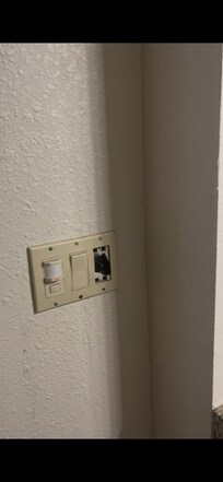 Broken light switch