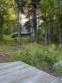House view from the dock