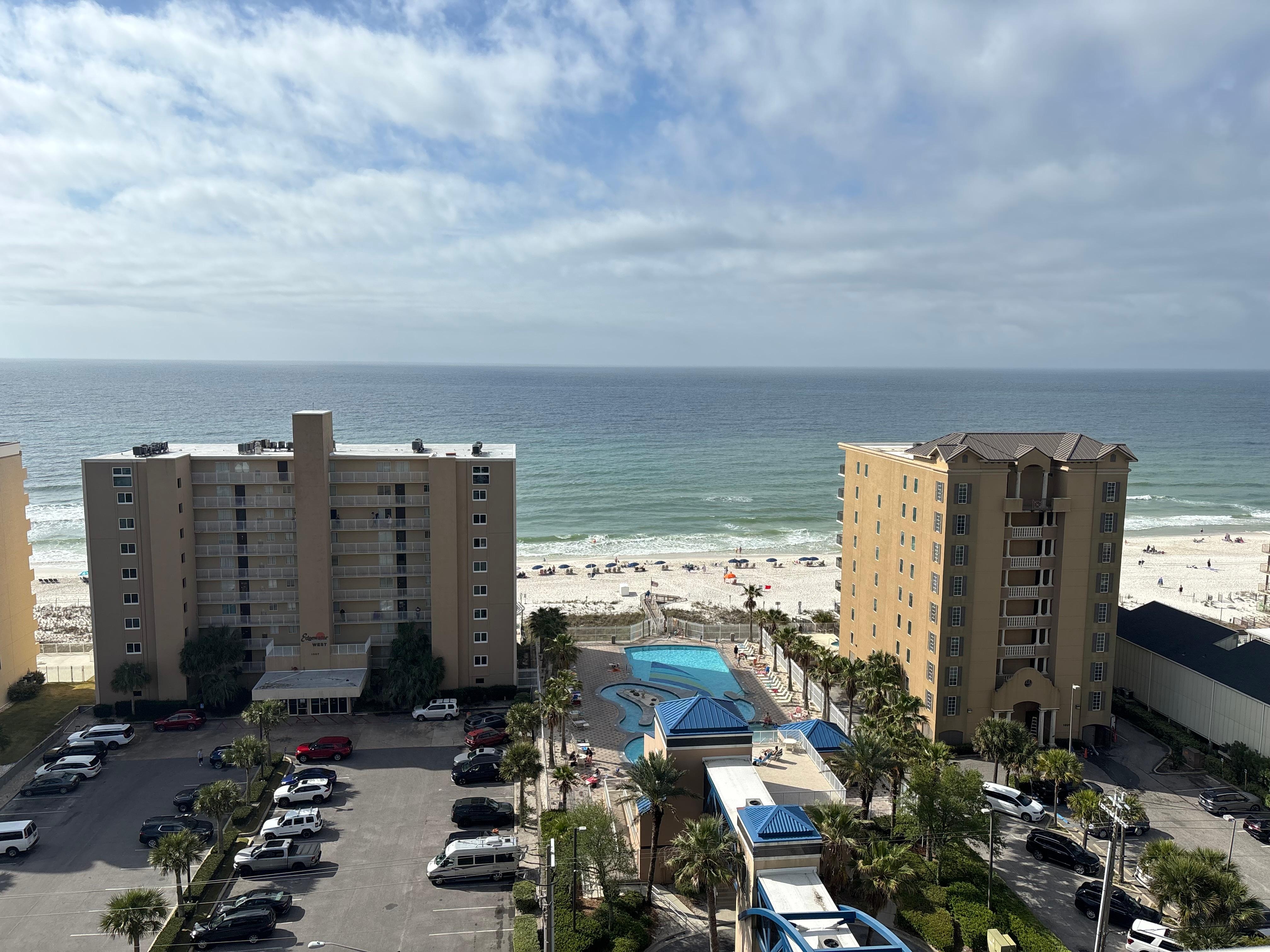 View from the balcony 