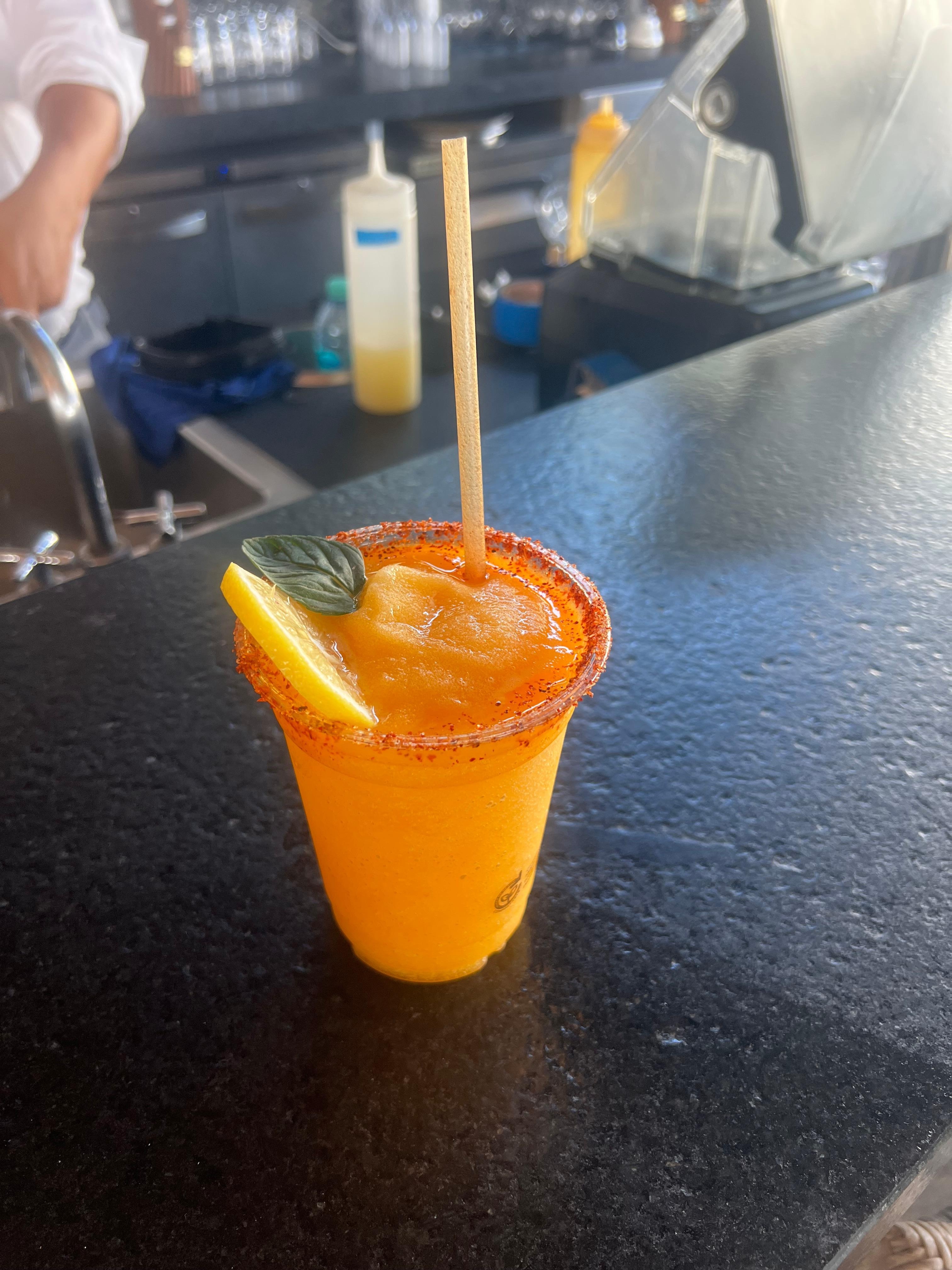 Passion fruit margarita by Marco! 