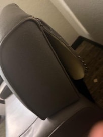 Picture of rip on reclining chair.