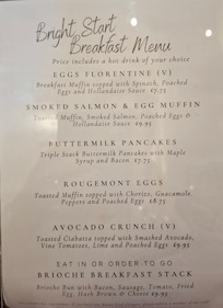 Breakfast
