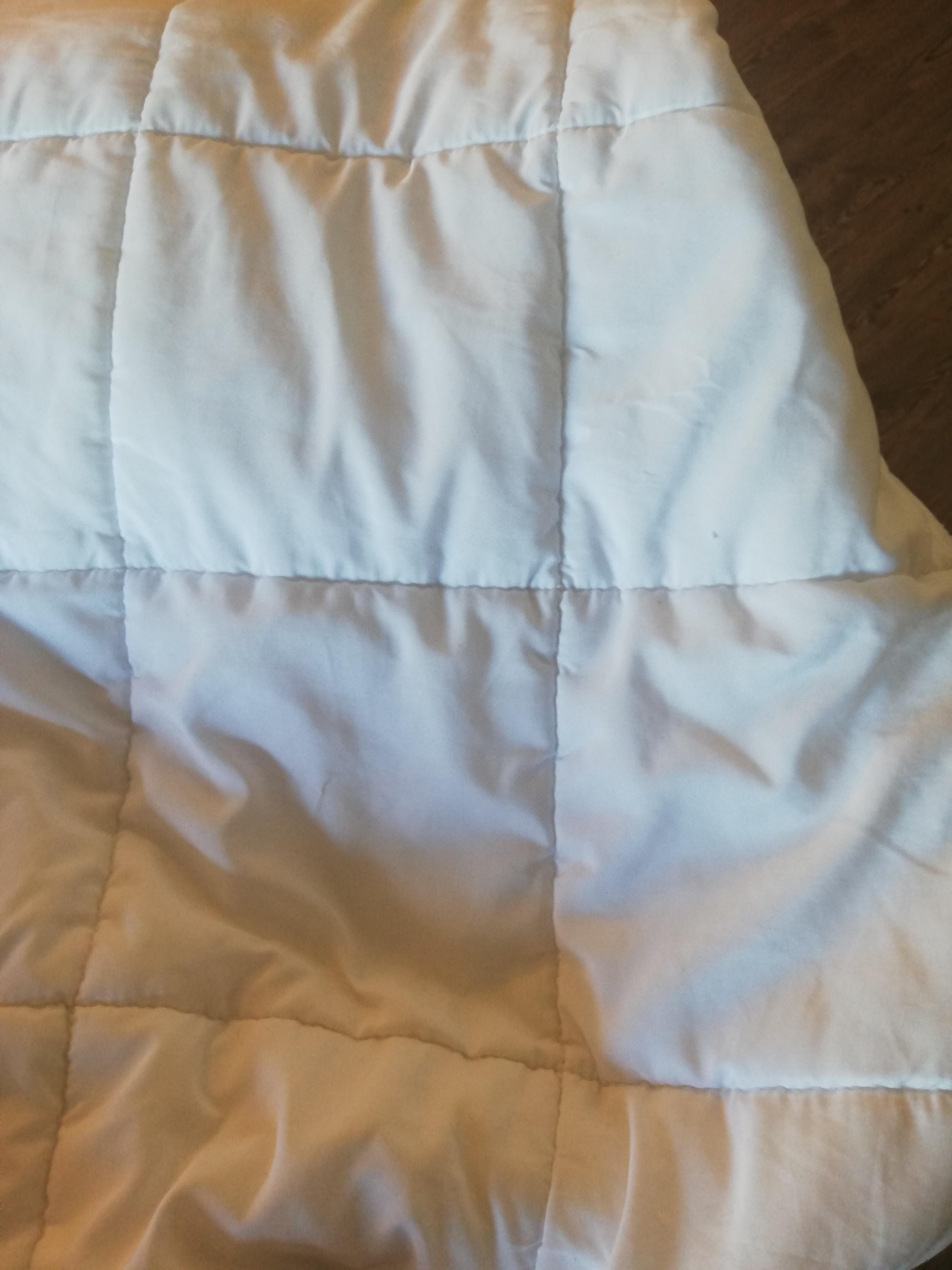 No covers for the quilts