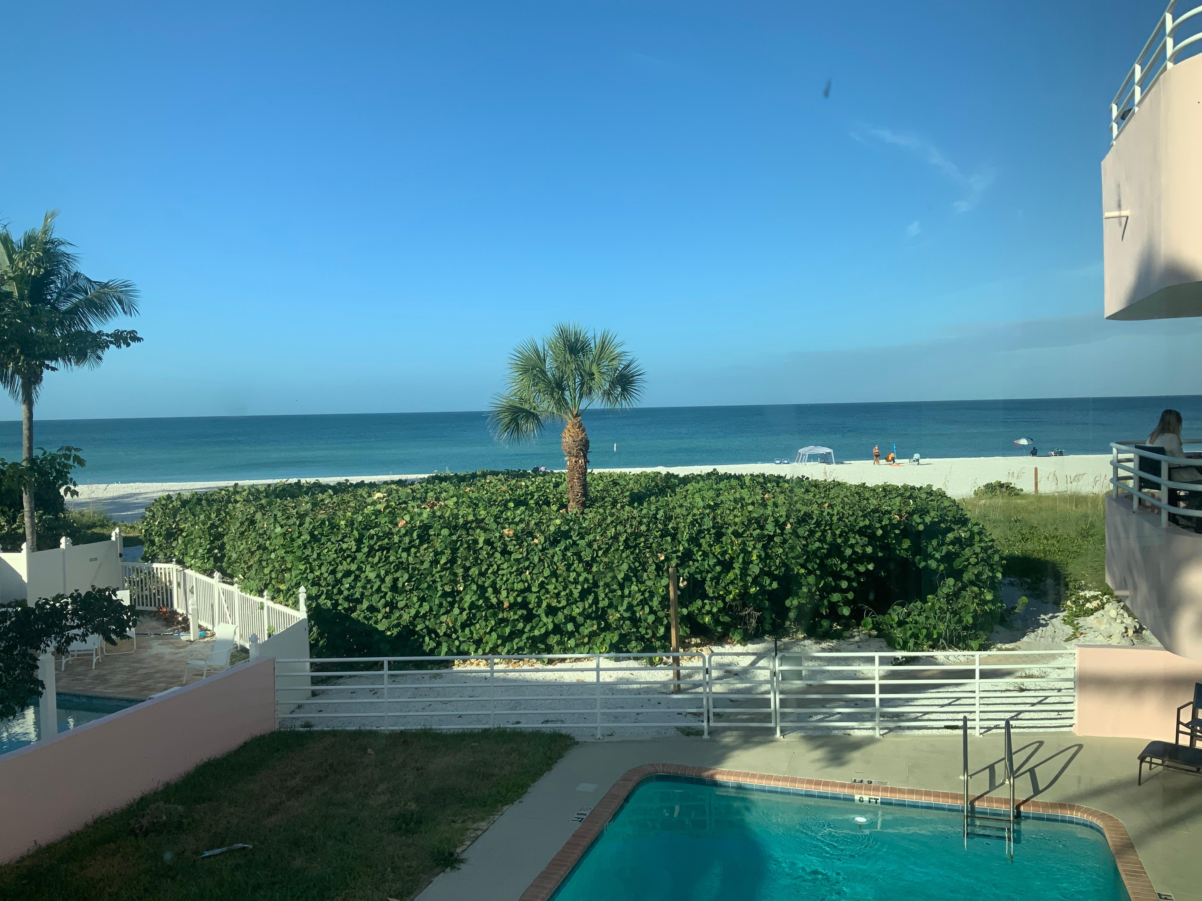 View from the side balcony.. lovely