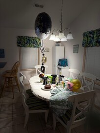 We were there for a birthday celebration!