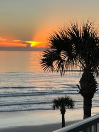 Sunrise, looking south.