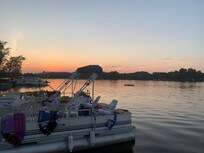 Sunset over Scott Lakre