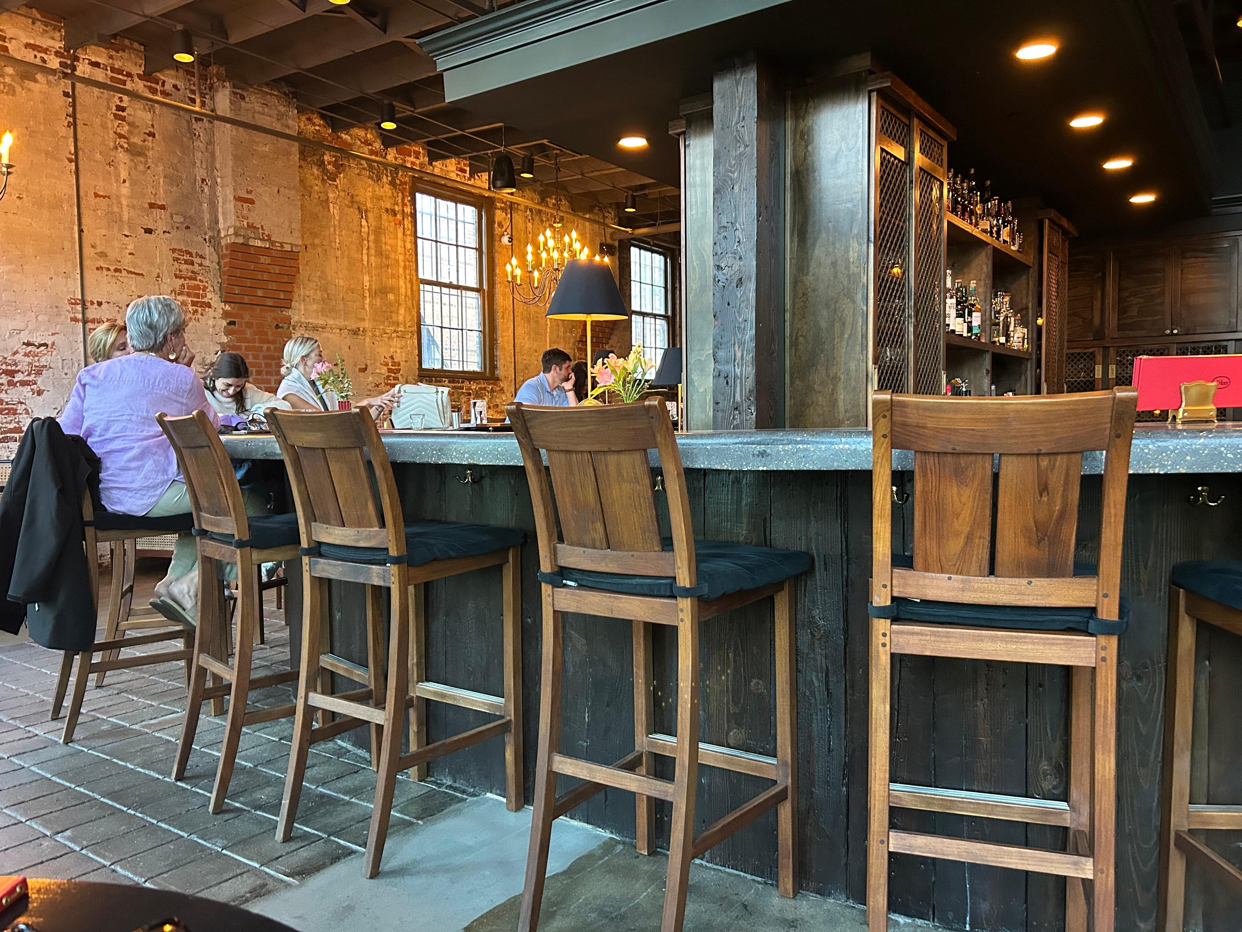 funky bar restaurant next door