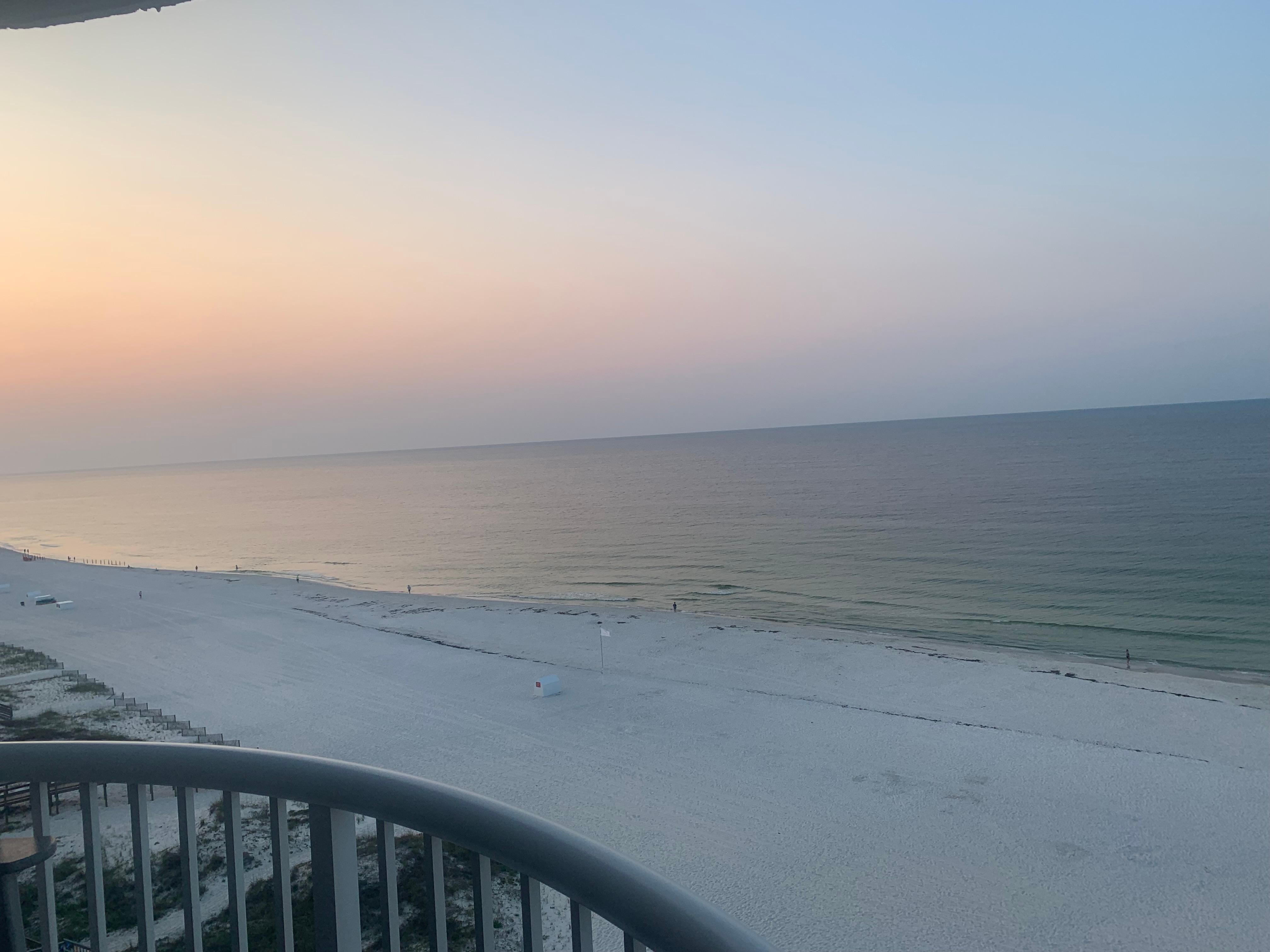 Early morning sunrise
