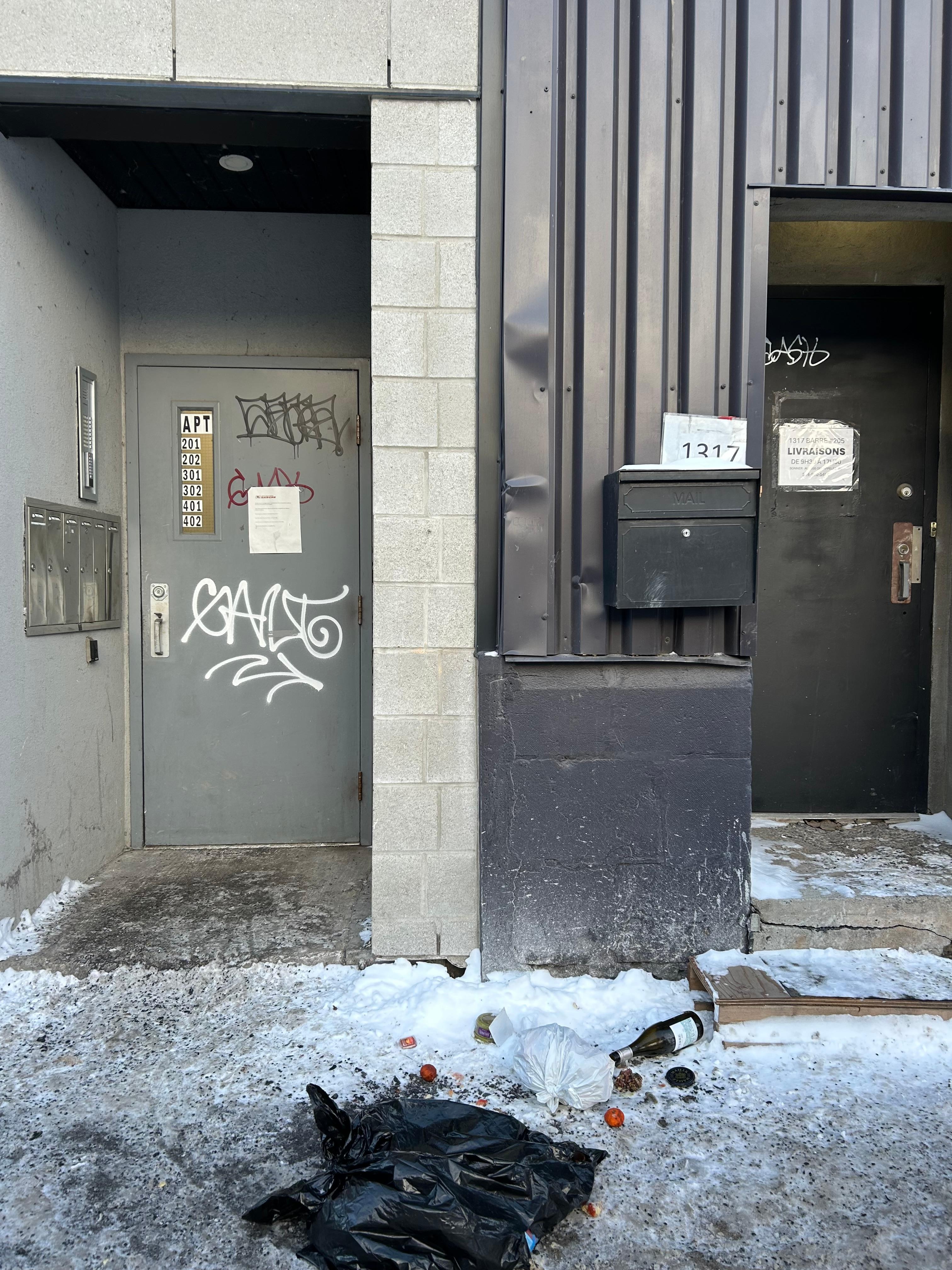 and what the entrance actually looks like