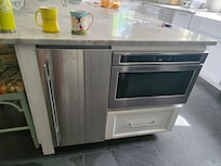 ice maker and microwave