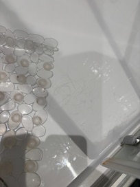 Hairy shower mat