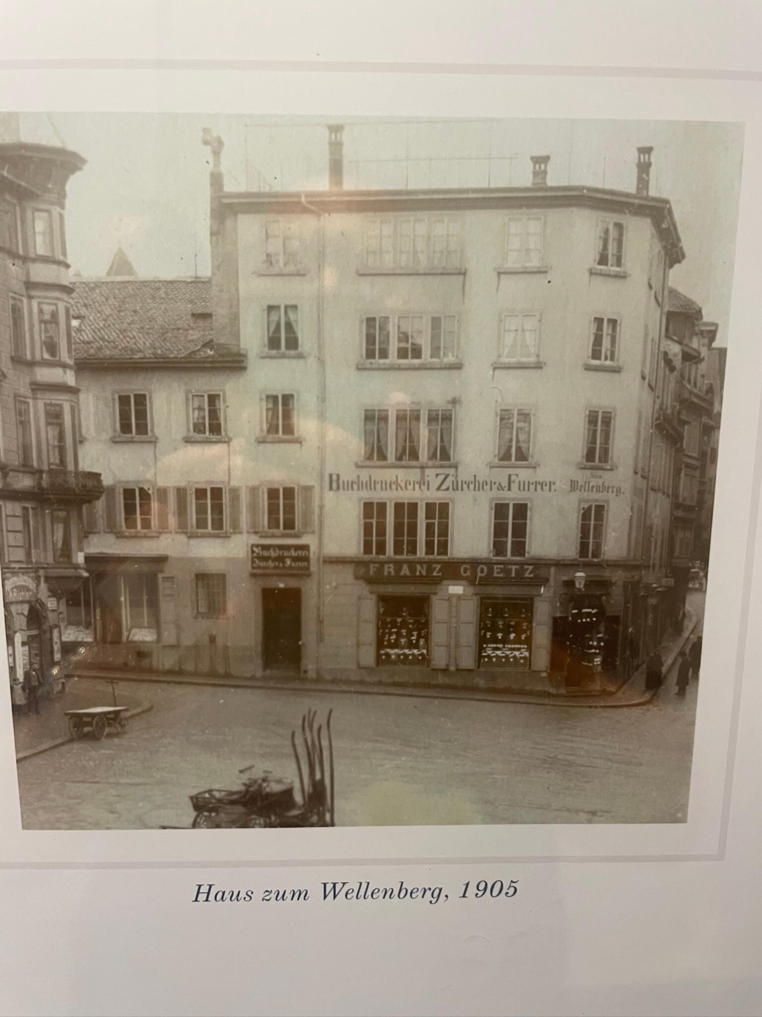 Magasin et entrepôt en 1905
