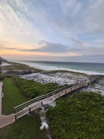 Our view which is especially beautiful.