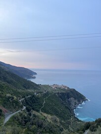 View of Corniglia of Snow White‘s Sea View
