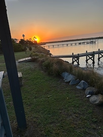 Sunrise looking East.