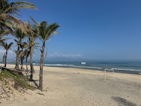 The beach at the resort