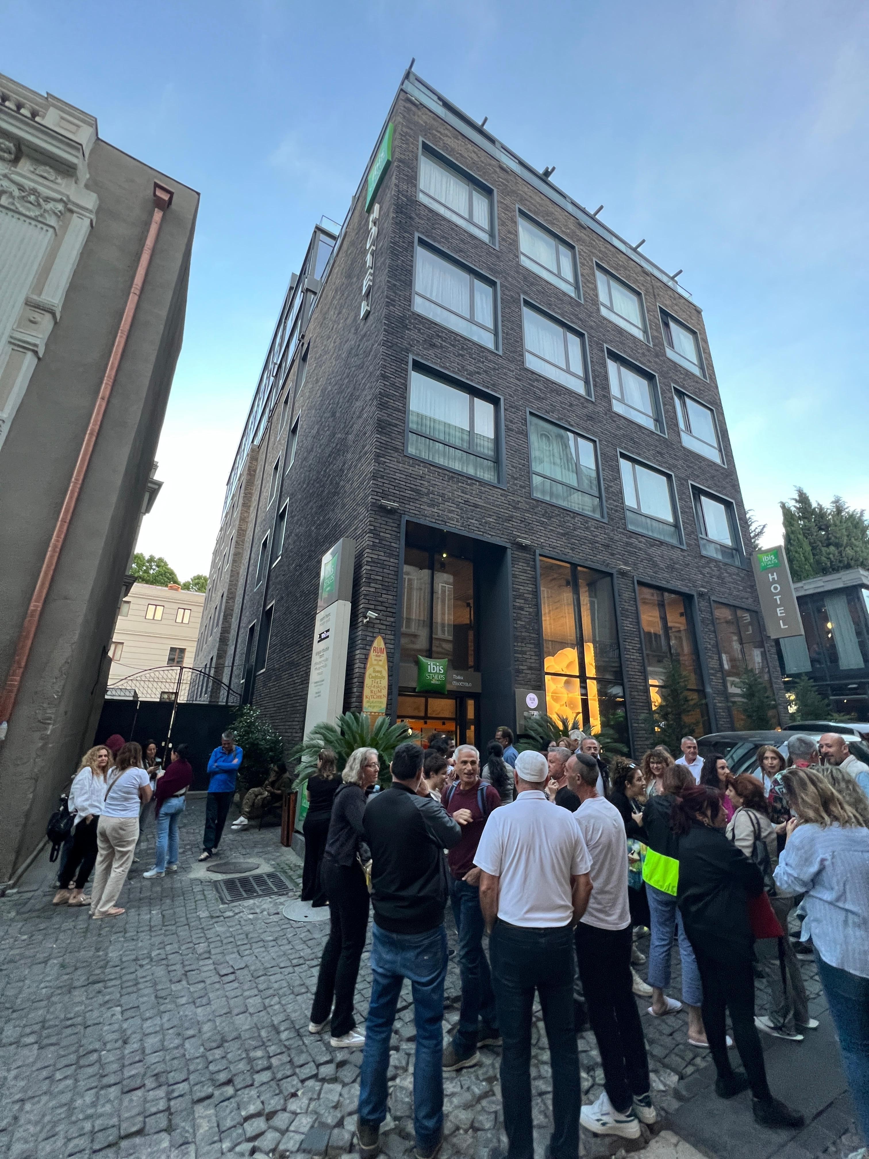 False fire alarm evacuation